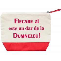 Gentuta multifunctionala bumbac, Fiecare zi este un dar 